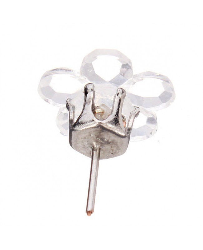 1pc Halloween Plum Blossom Led Light Ear Stud Dance Party Accessories